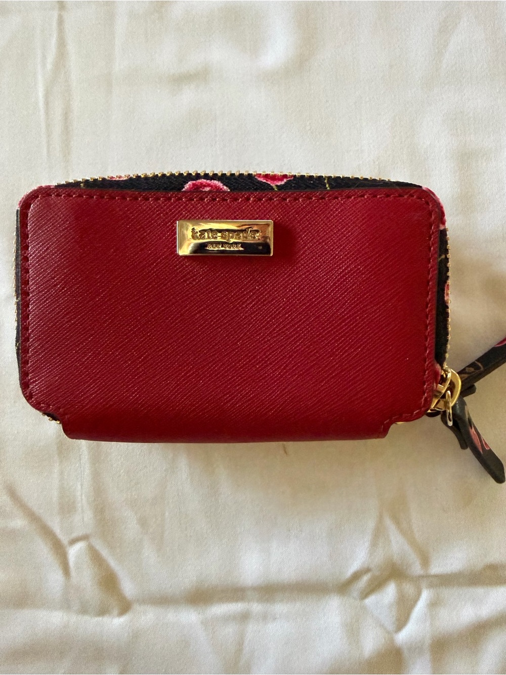 Kate Spade Laurel Way Hazy Rose Zip Around Wallet